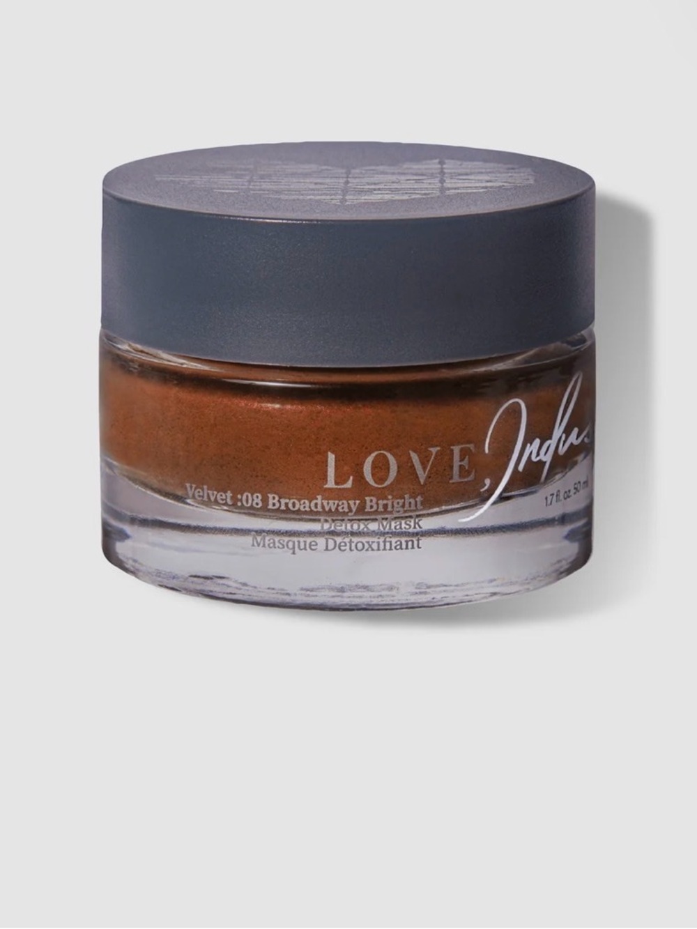 *NIB* LoveIndus Velvet: 08 Broadway Bright Detox Mask - Rich Copper Brown